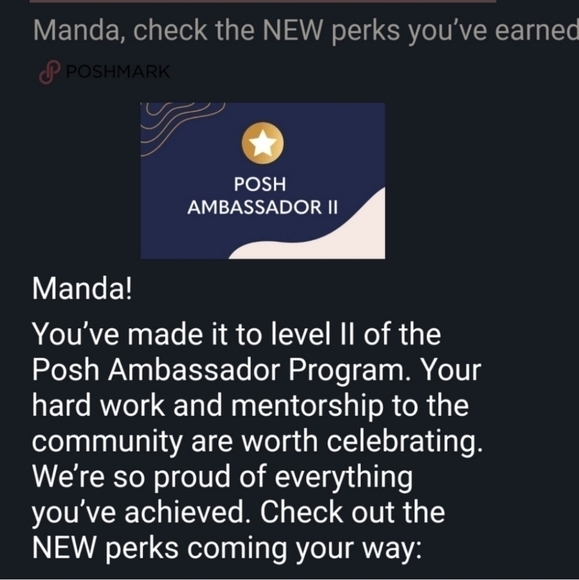 ⭐️⭐️ Posh Ambassador II Shop with Confidence ⭐️⭐️ - Picture 2 of 2